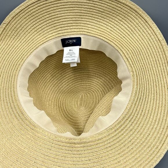 J Crew Paper Straw Hat M/L - Picture 5 of 6